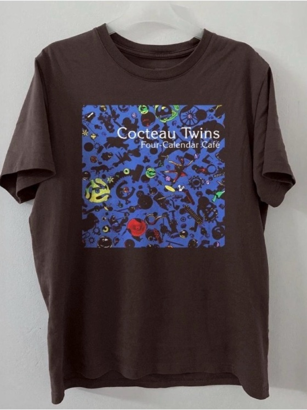 Cocteau Twins Four-Calendar Café Brown Tee
